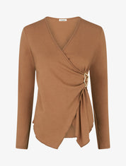 Pull cache-coeur à boucle - Camel - 1