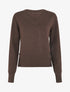 Pull uni à boutons décoratifs - Marron - 1