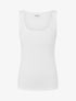 Débardeur classique uni - Blanc - 1