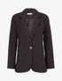 Veste basique cintrée à 1 bouton - Noir - 1
