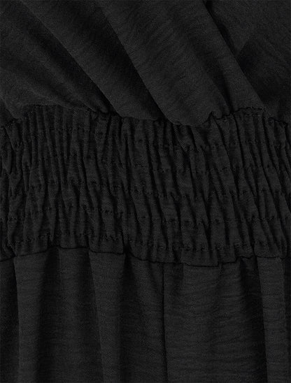 Combinaison ample à bretelles bijoux - Noir - 3