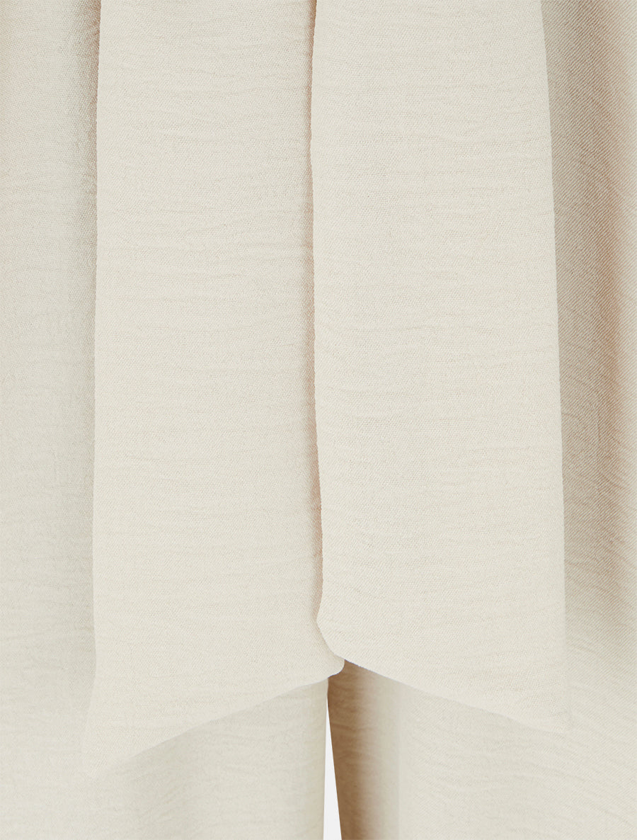 Combinaison sans manches à col cache-coeur - Beige - 3