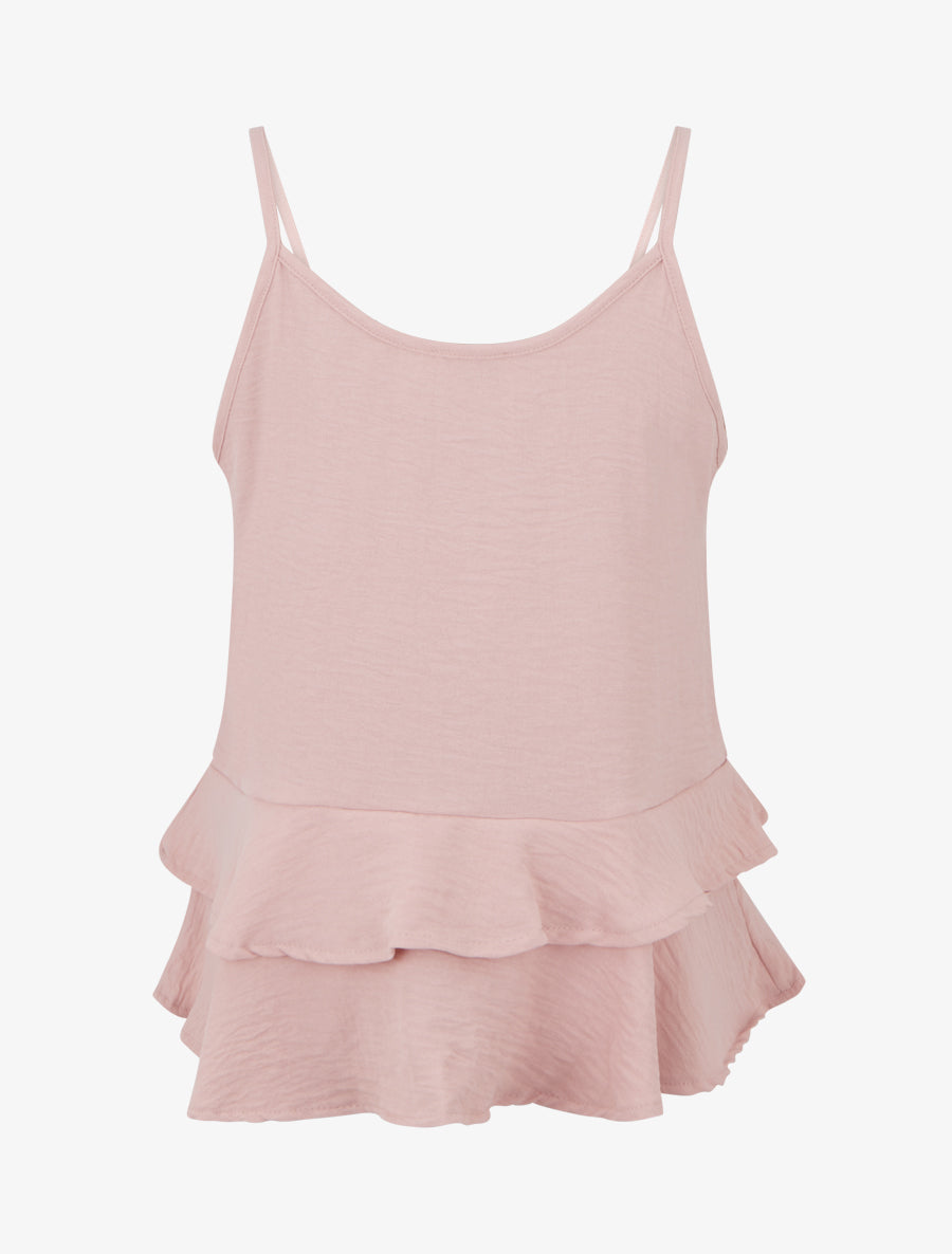 Caraco fluide à volants - Rose - 2