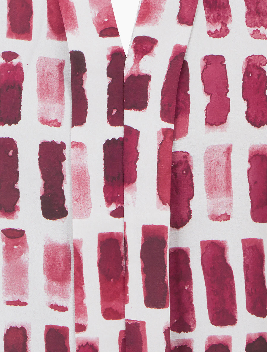 Top sans manches imprimé fantaisie - Rose - 3