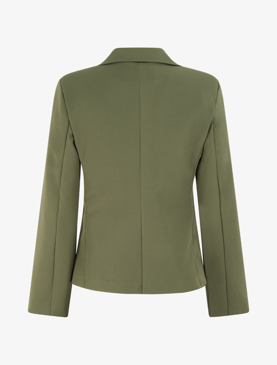 Blazer droit classique - Kaki - 2