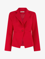 Blazer droit classique - Rouge - 1
