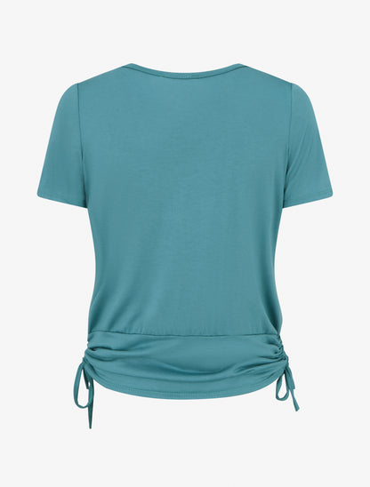 Top effet superposé à chaînes - Turquoise - 2