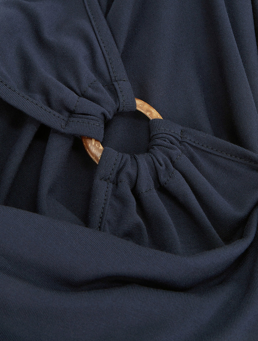 Top classique cache-coeur - Marine - 3