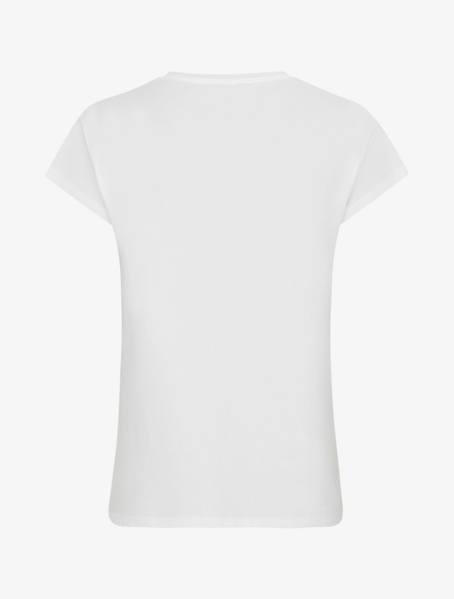 T-shirt Summer Time à strass - Blanc - 2