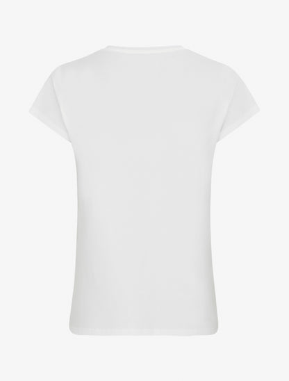 T-shirt Summer Time à strass - Blanc - 2