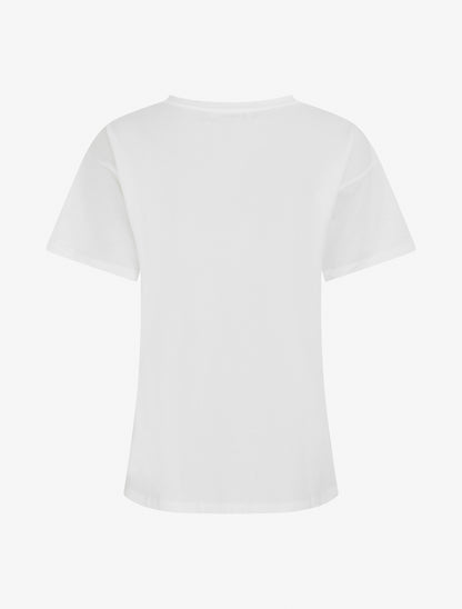 T-shirt Love you to the moon - Blanc - 2