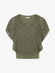 Spitzenkugel aus Spitze - Kaki