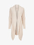 Gilet oversize ouvert - Beige - 5