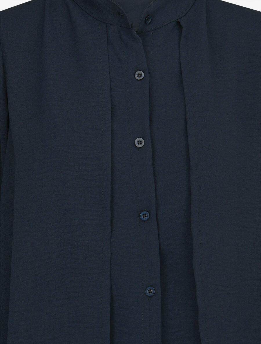 Chemise à double pans - Marine - 3
