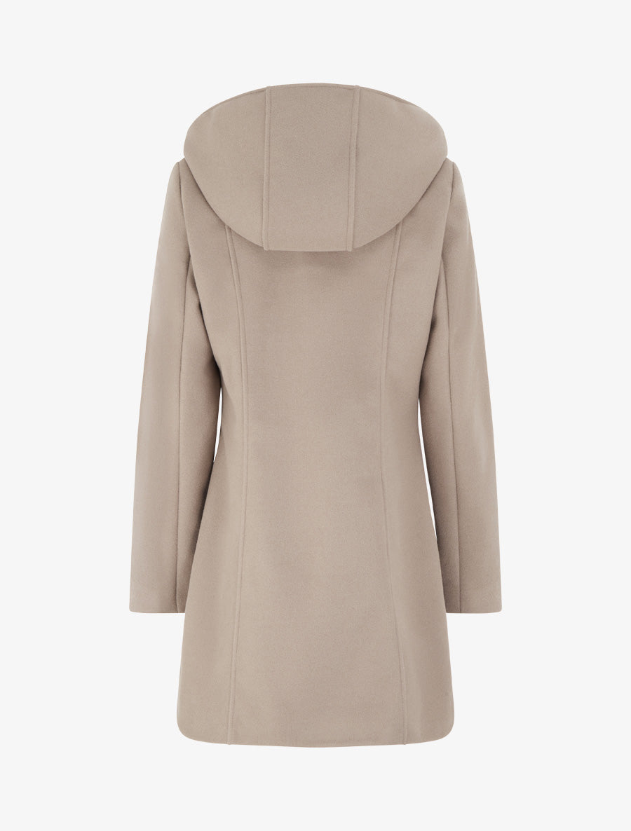 Duffle-coat droit long - Taupe - 2