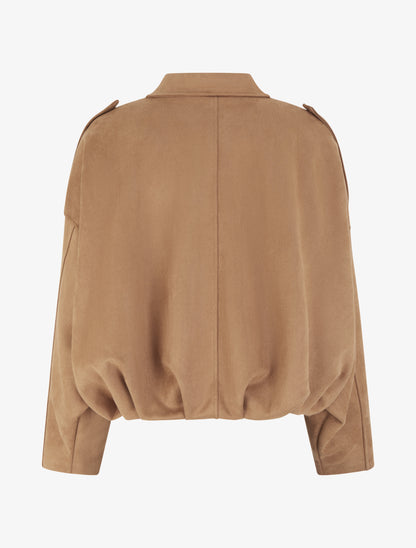Bomber à col à pied - Camel - 2