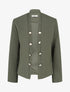 Veste droite ouverte style officier - Kaki - 1