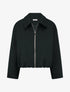 Bomber uni zippé - Noir - 1