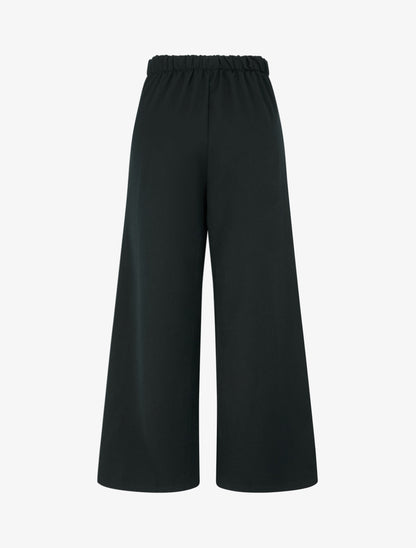 Pantalon à pont à boutons décoratifs - Noir - 2