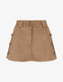 Short en suédine en trompe l&