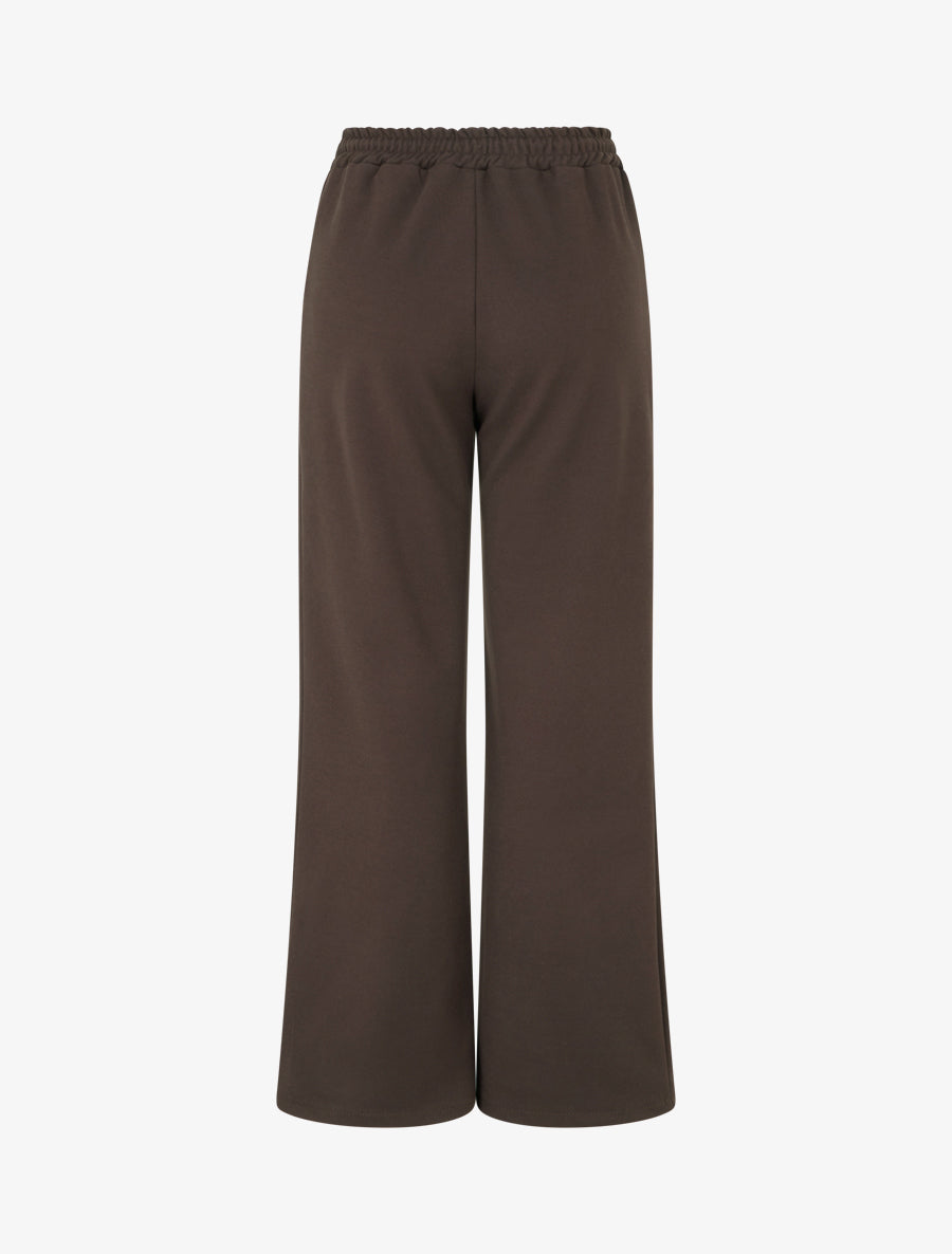 Pantalon style jogging - Chocolat - 2