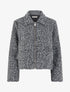 Veste coupe boule duveuteuse - Noir - 1