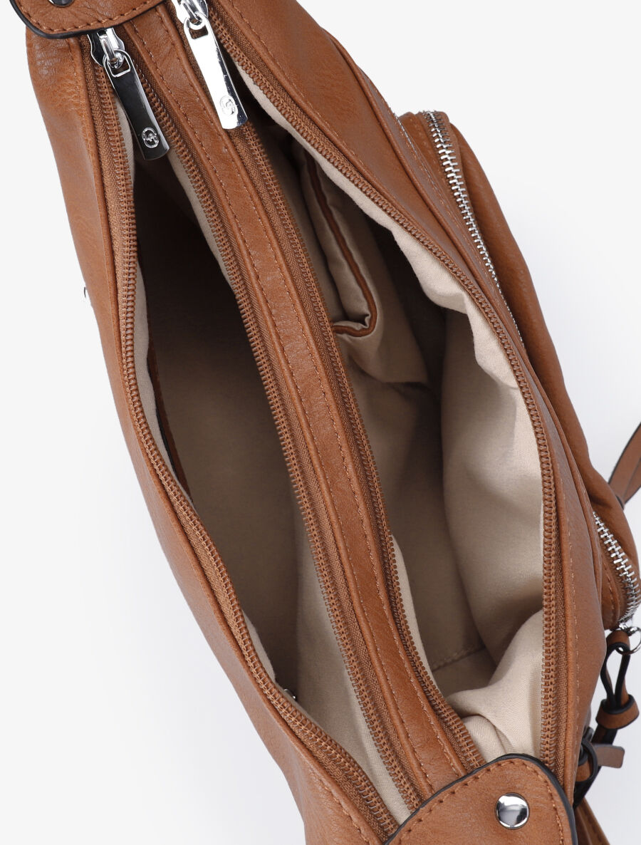 Sac besace Philomena - Camel - 4