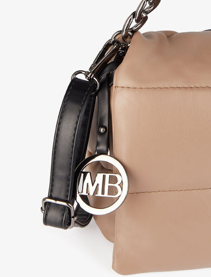 Sac besace Eryne - Taupe - 4