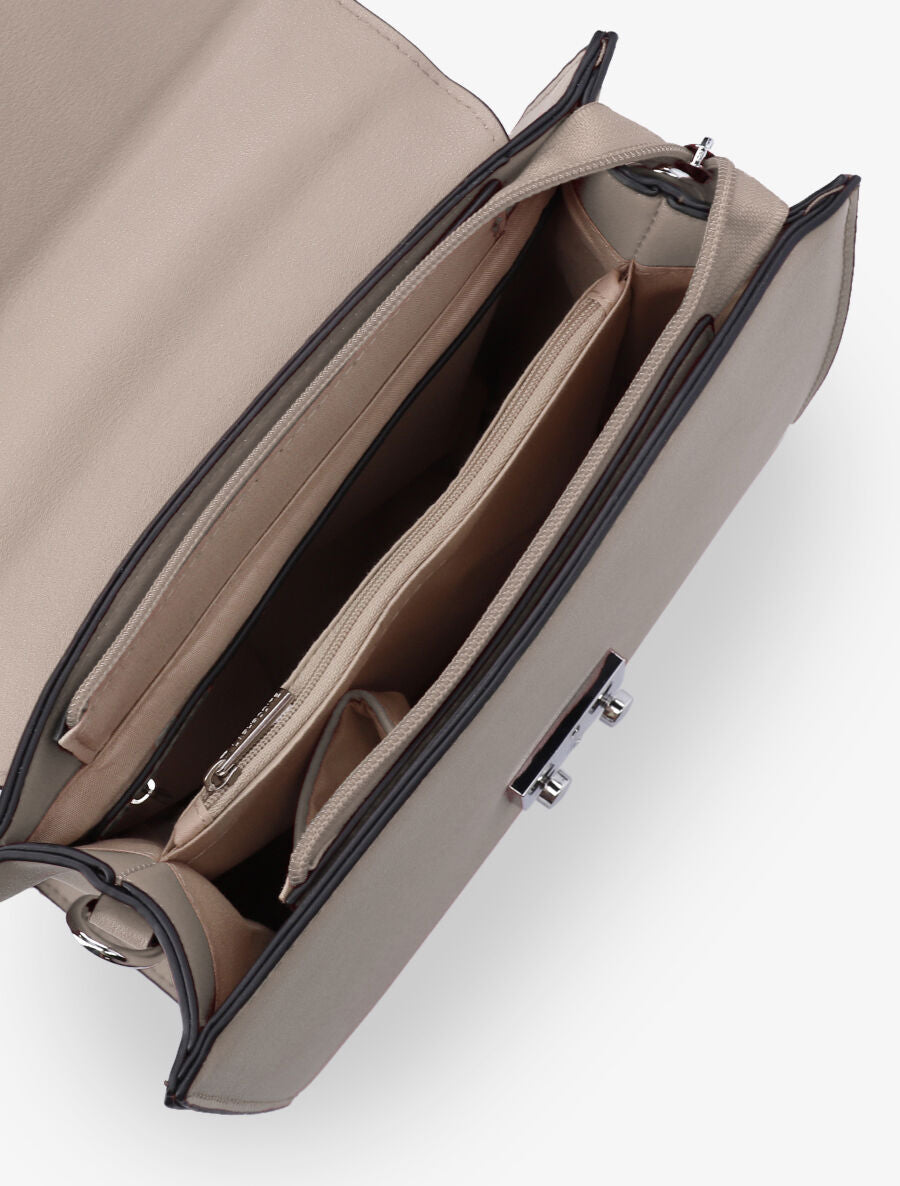 Sac besace Sheila - Taupe - 4