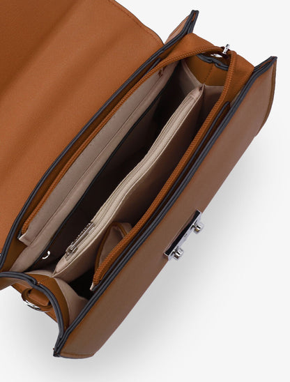 Sac besace Sheila - Camel - 4