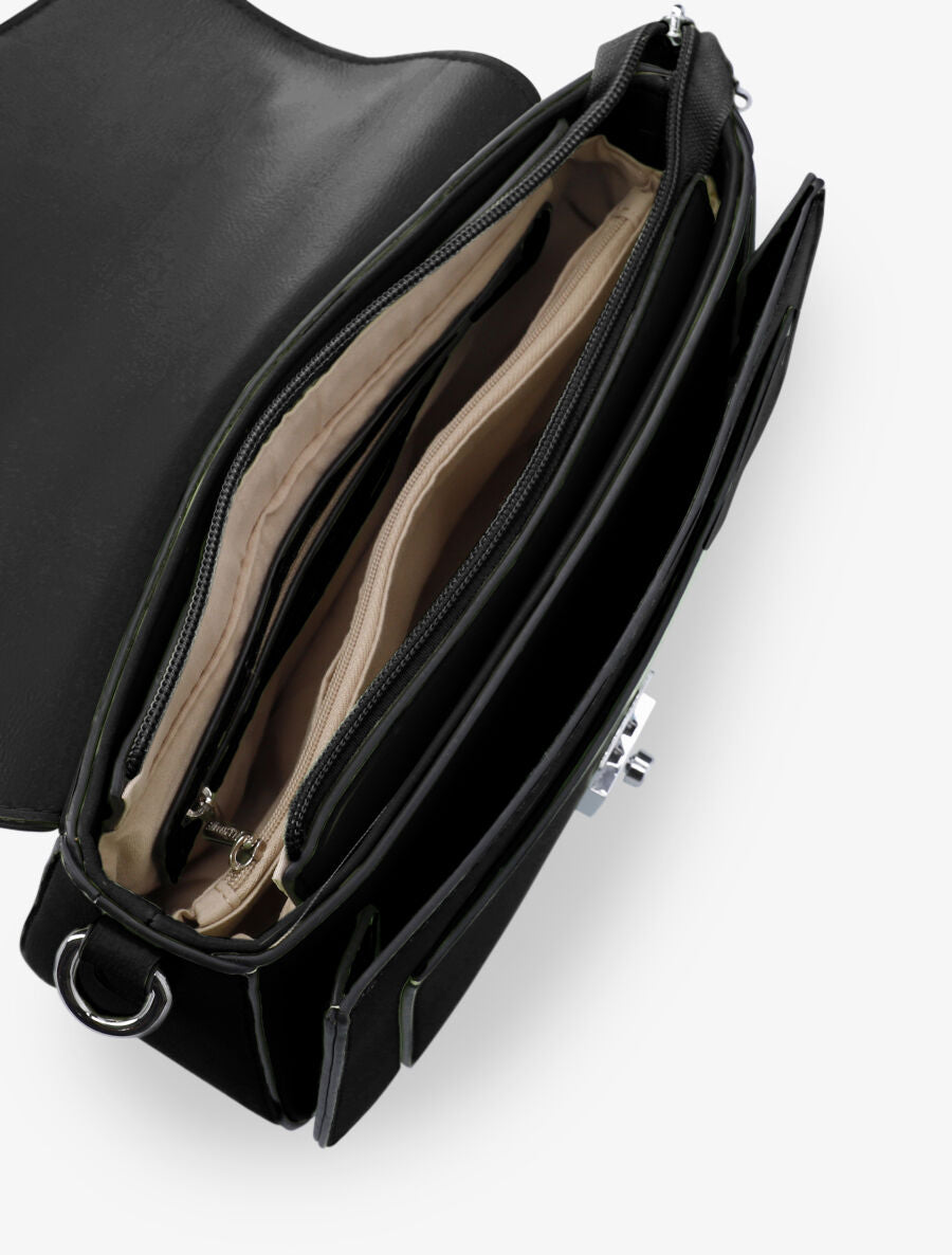 Sac besace Bridget - Noir - 4