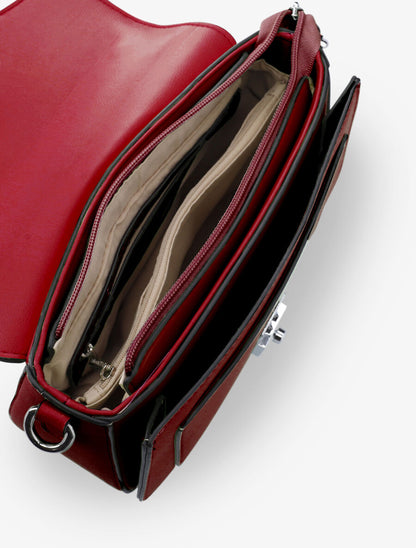 Sac besace Bridget - Rouge - 4