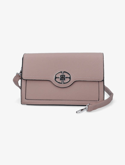 Sac besace Sally - Vieux rose - 6