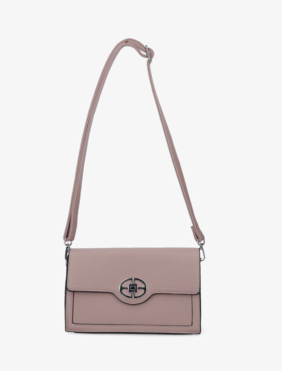Sac besace Sally - Vieux rose - 3