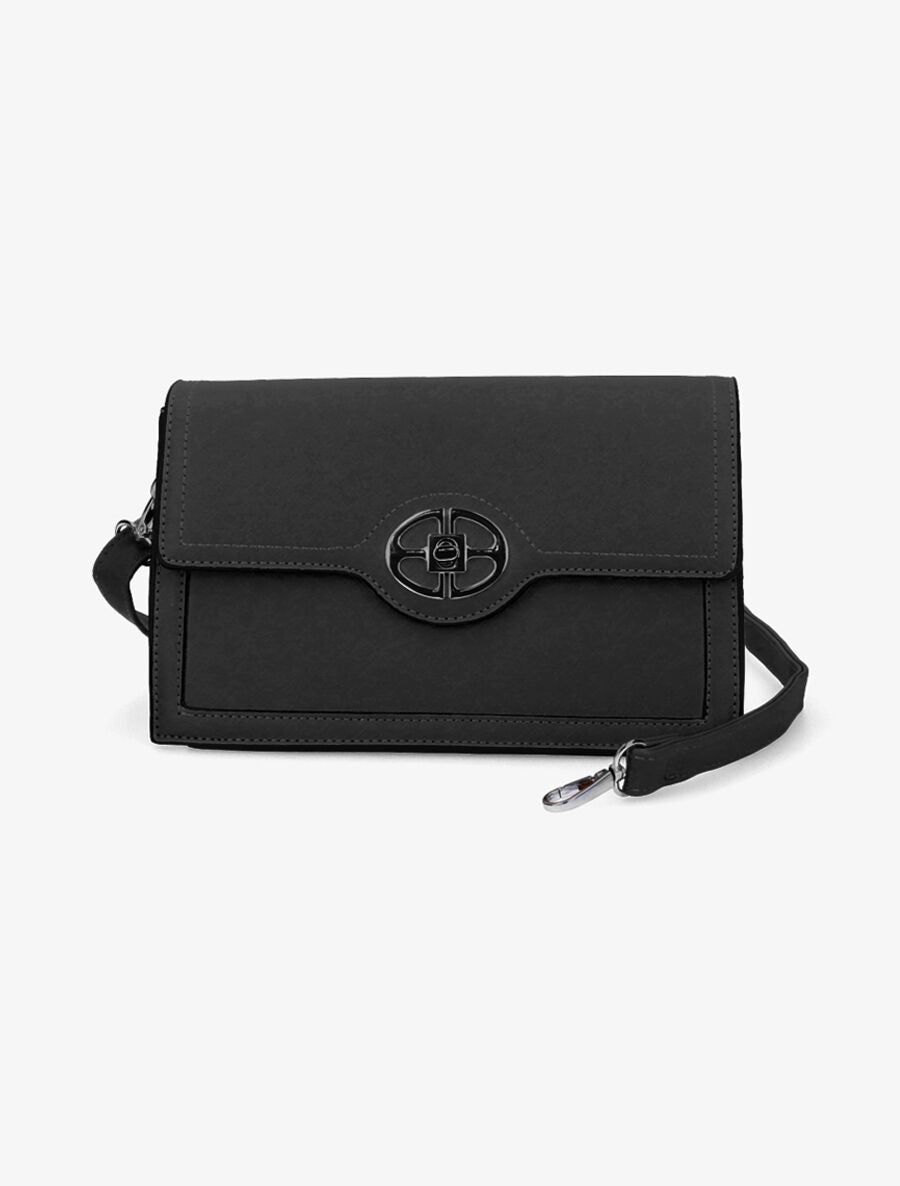 Sac besace Sally - Noir - 1