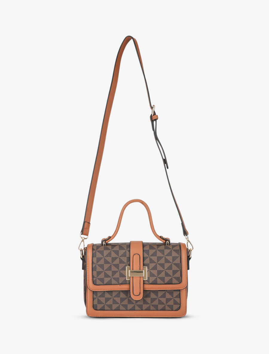 Sac besace Clare - Marron - 3