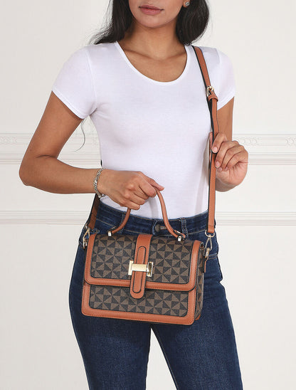 Sac besace Clare - Marron - 5