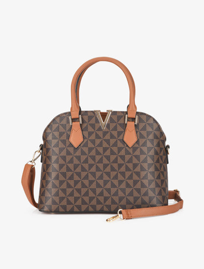 Sac besace Gina - Marron - 1