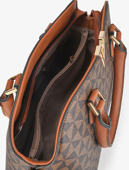 Sac besace Gina - Marron - 4