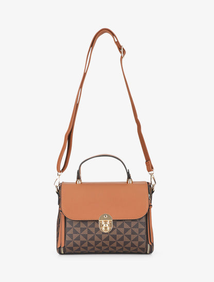 Sac besace Brooke - Camel - 3