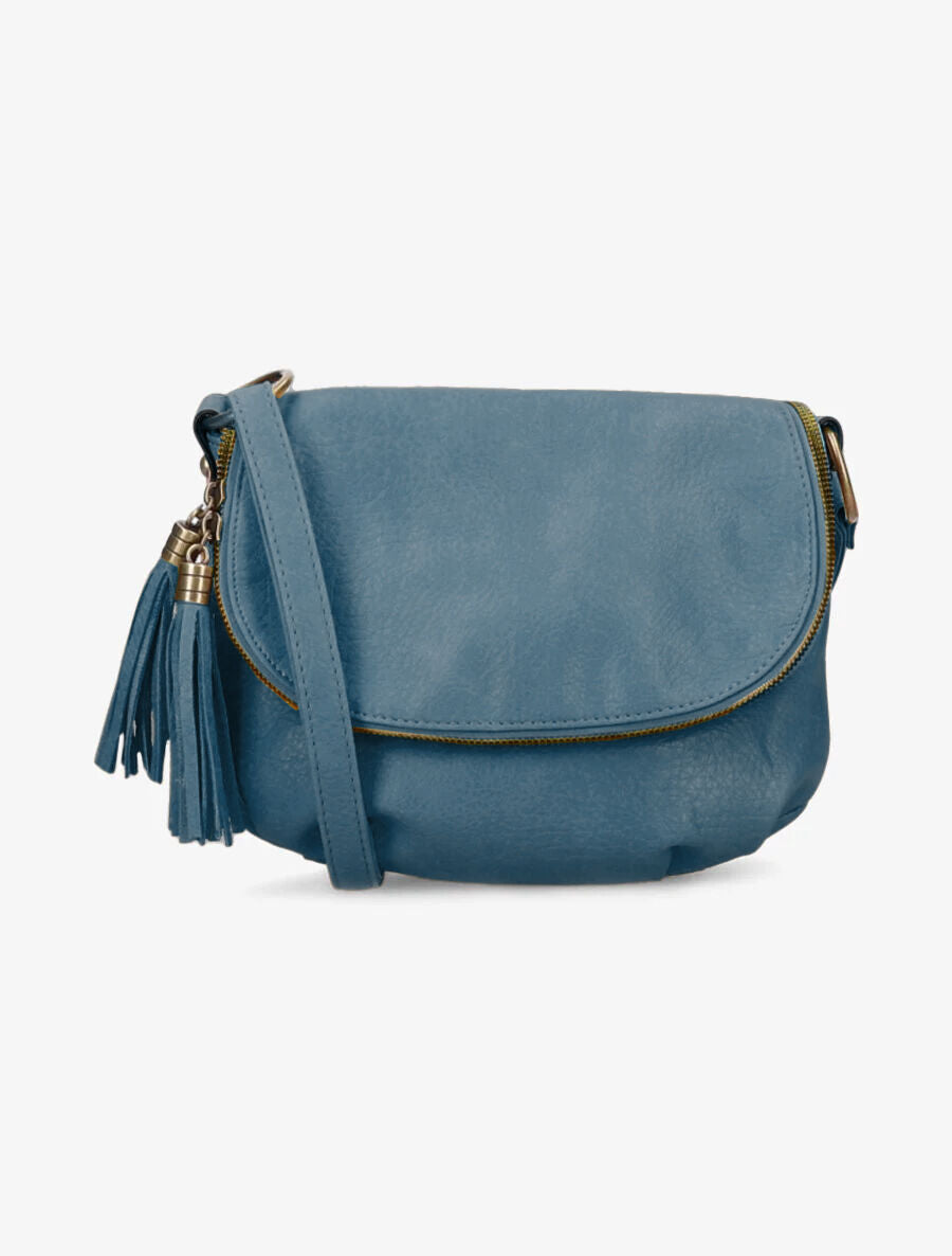 Sac besace Renata - Bleu gris - 6