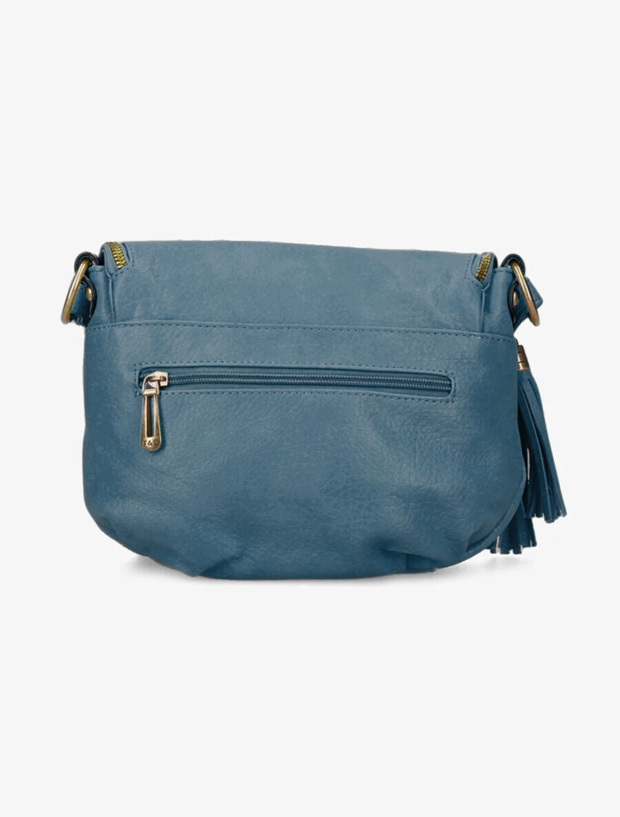 Sac besace Renata - Bleu gris - 2