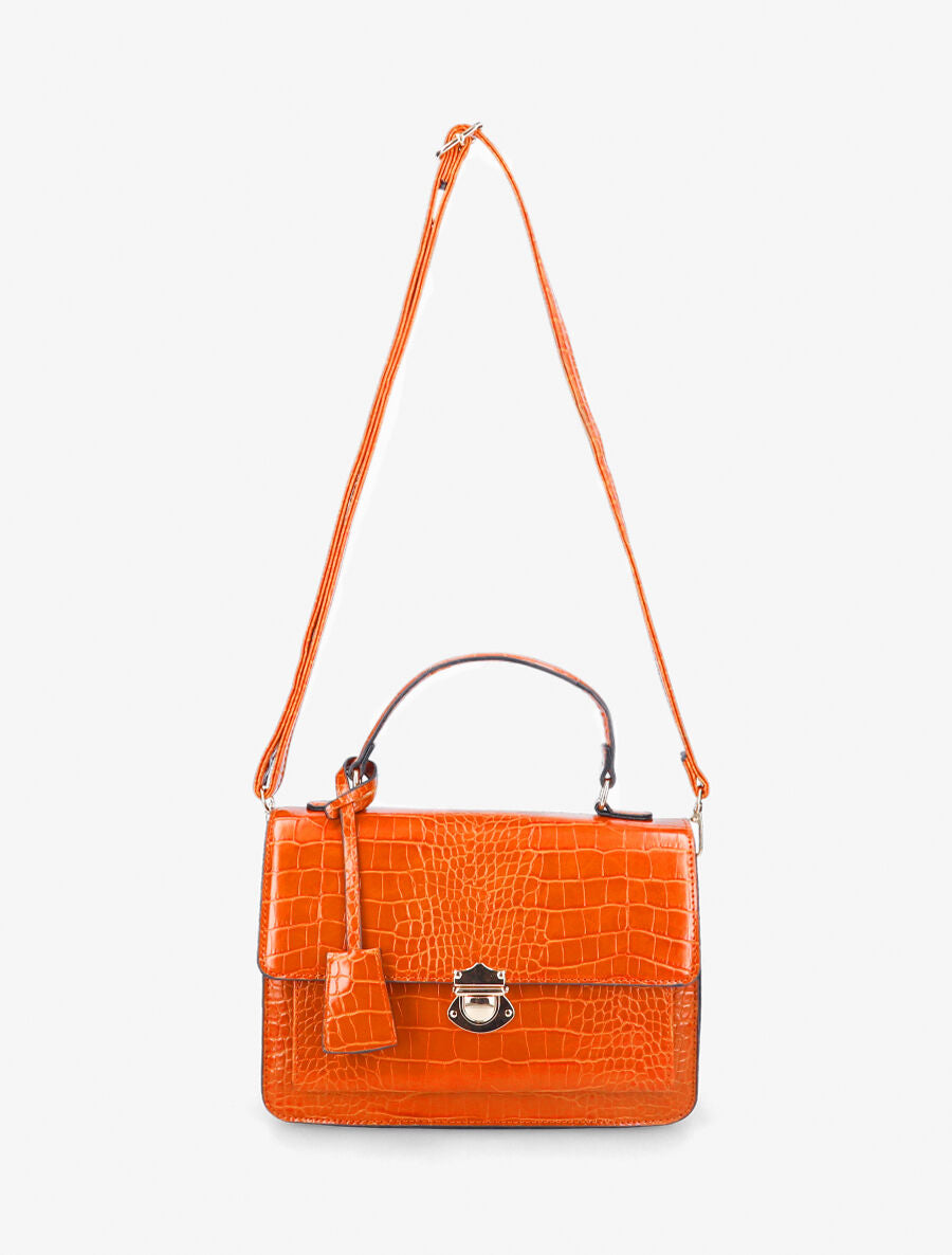 Sac à main Léo - Orange - 3