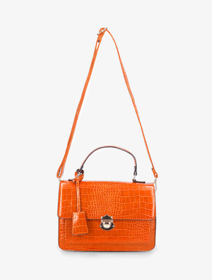 Sac à main Léo - Orange - 3