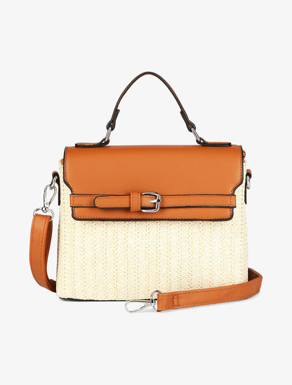 Sac bandoulière Meg - Camel - 5