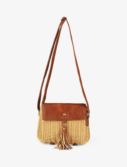 Sac besace Caitlin - Camel - 3