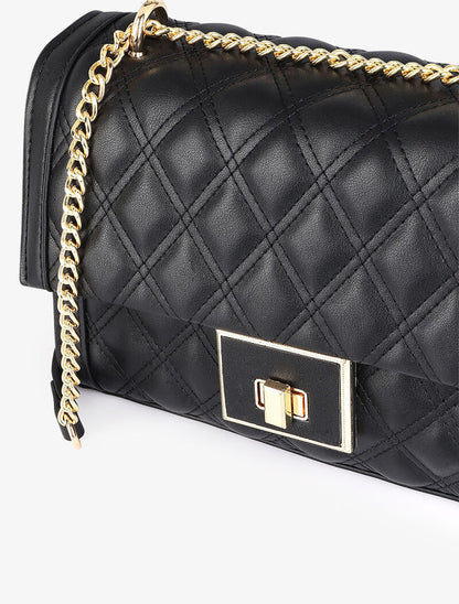 Sac besace Isabelle - Noir - 4