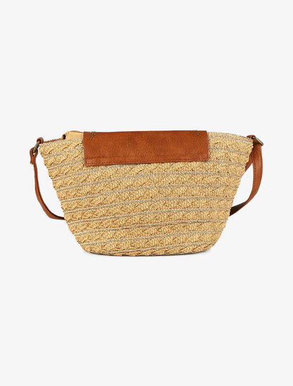 Sac besace Tess - Camel/or - 2