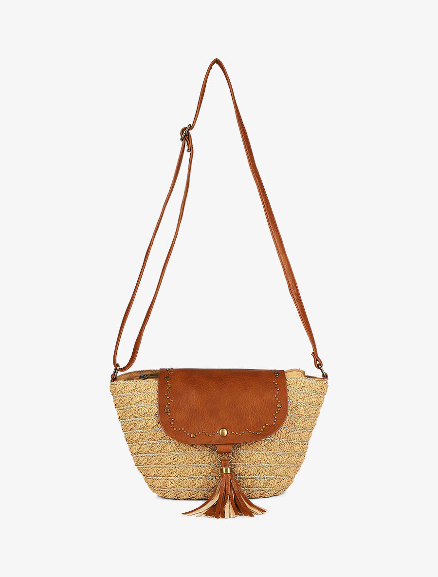 Sac besace Tess - Camel/or - 3