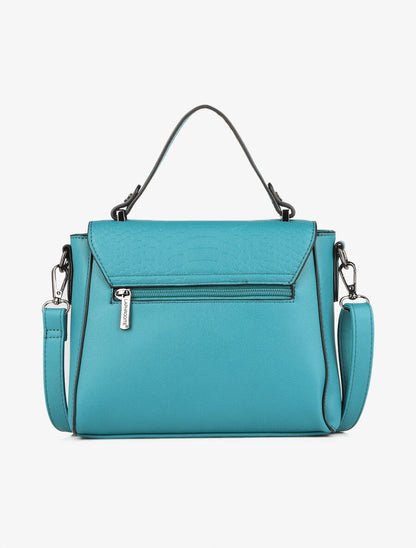 Sac besace Jenny - Bleu canard - 2